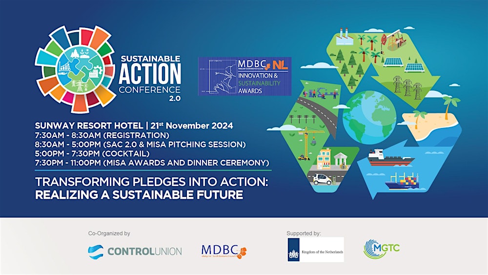 Sponsor the Sustainable Action Conference 2024 and Transform Sustainability Commitments into Action!