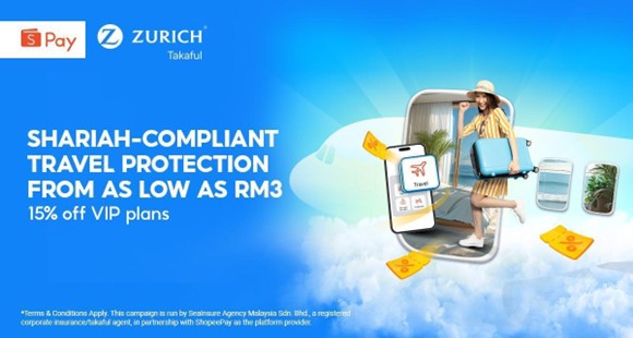 Zurich launches travel takaful on ShopeePay