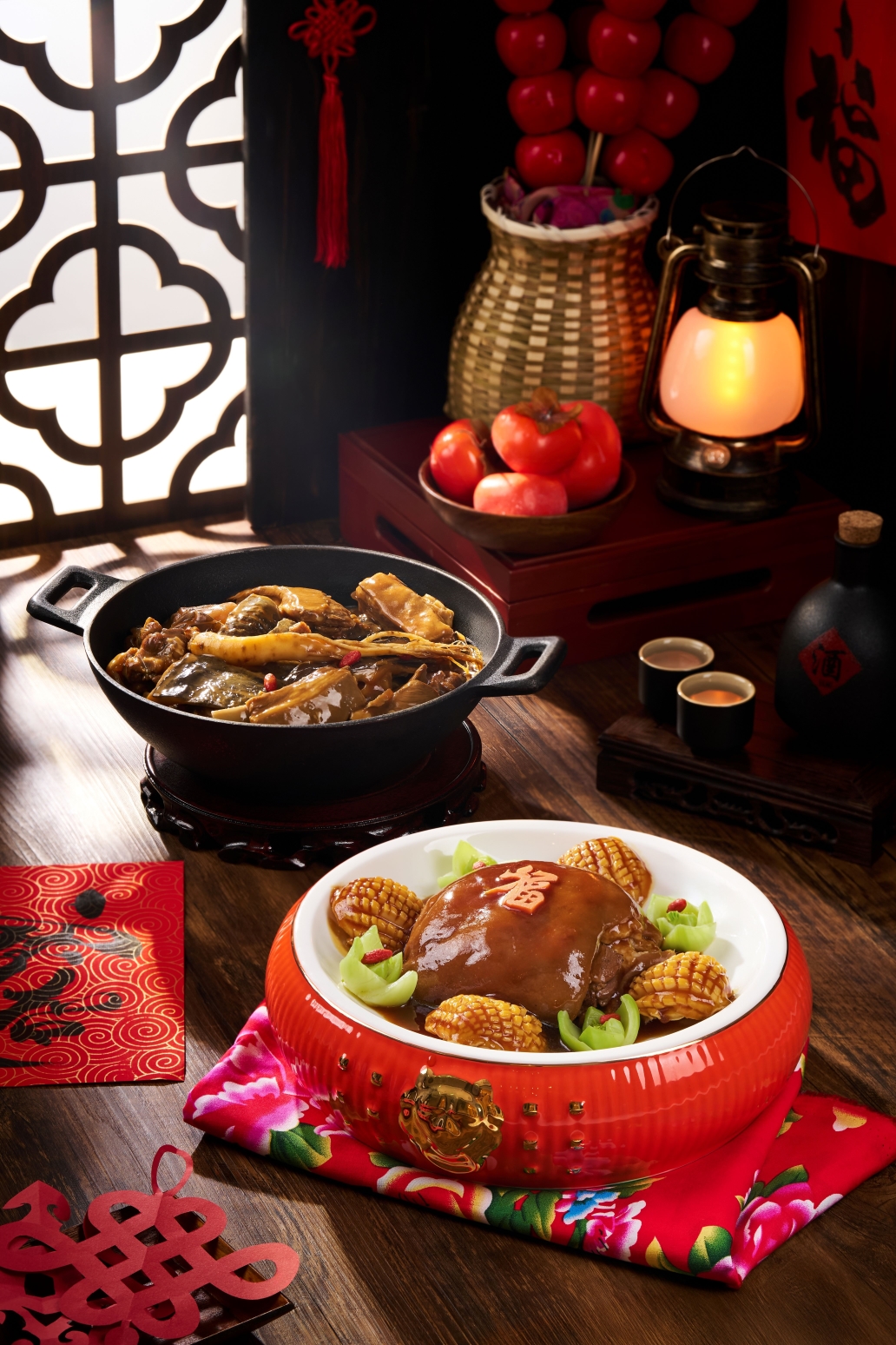 「澳門銀河」准备了丰盛的节庆美食，寓意新春快乐、身心康泰、团圆幸福。