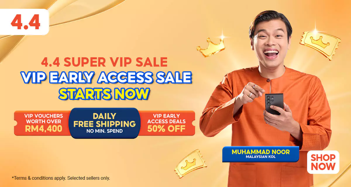 Get Up to 99% Off Knockout Deals and Partner Rewards at Shopee’s 4.4 Super VIP Sale for Maximum Savings and Lifestyle Perks