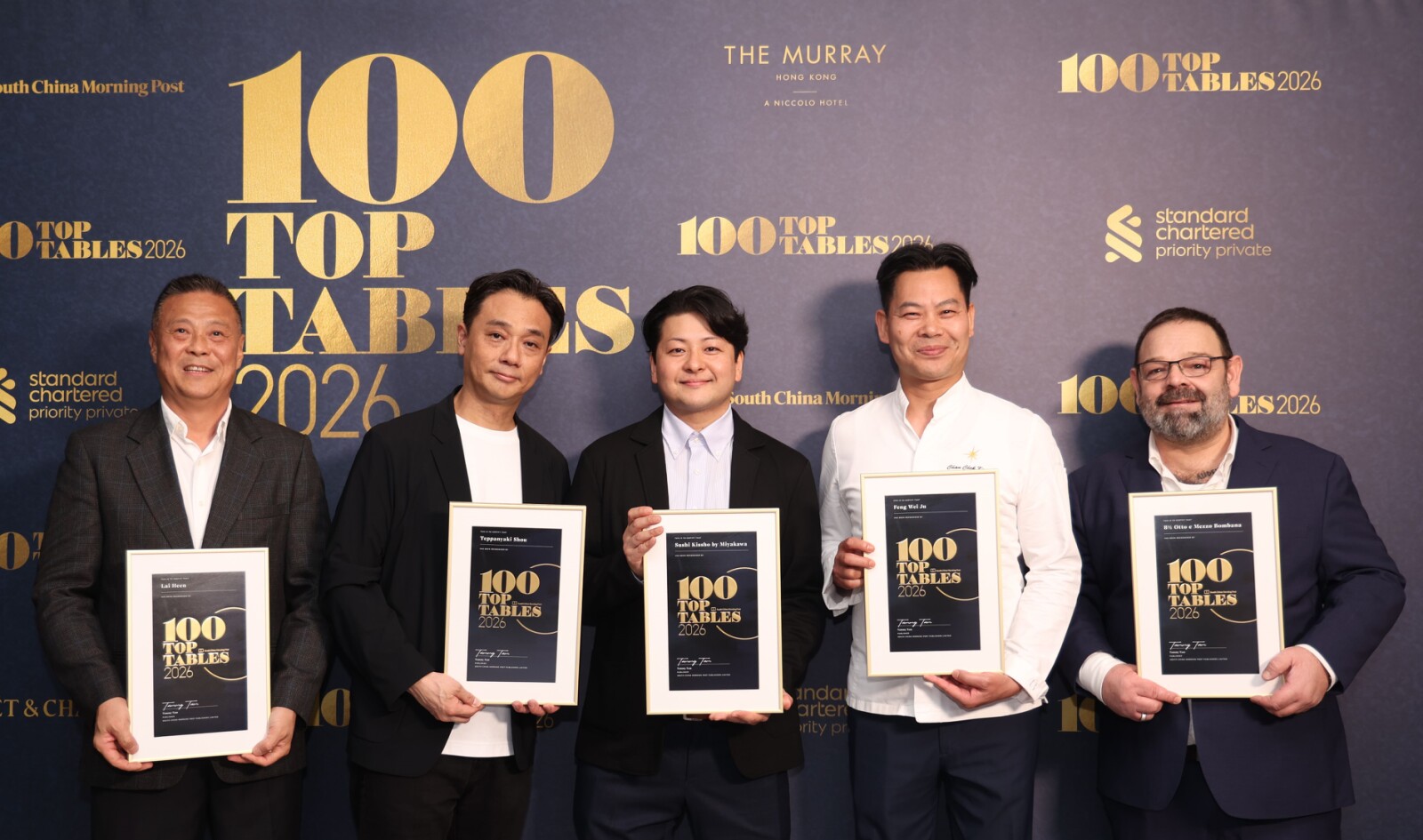 Galaxy Macau’s Quintet of Fine-Dining Restaurants Recognised in SCMP’s “100 Top Tables 2026” Restaurant Guide