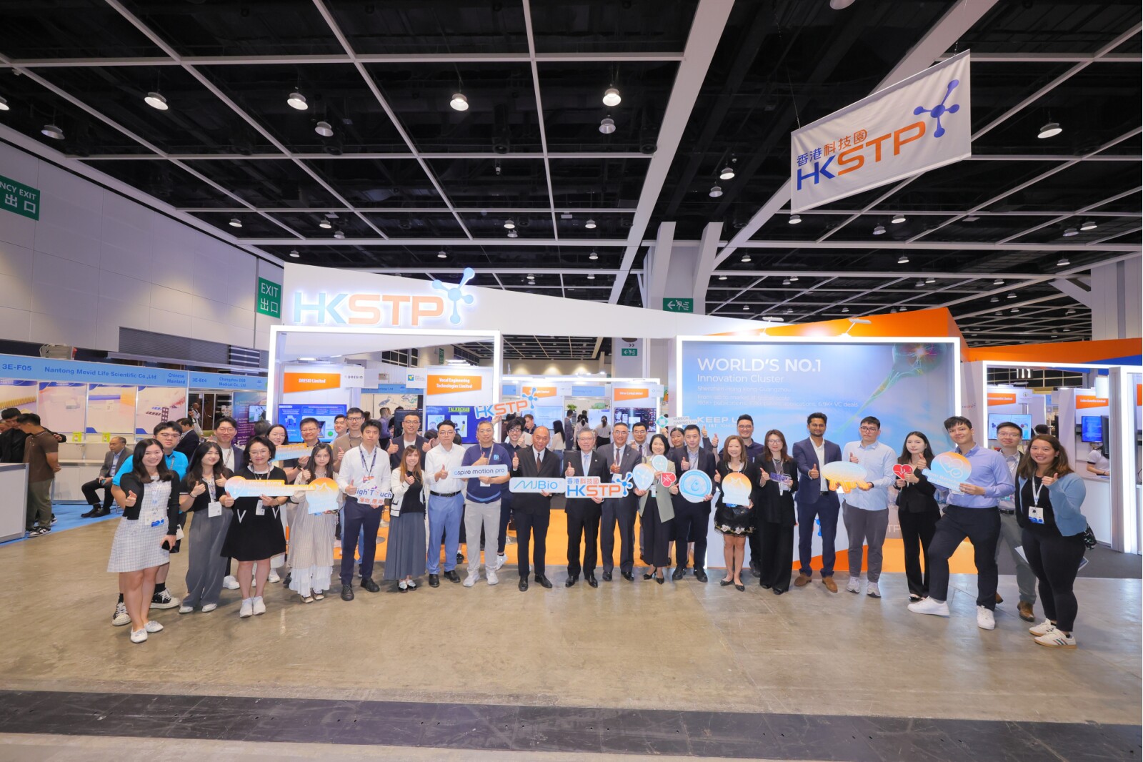 HKSTP Joins Medical Fair and Asia Summit on Global Health with 38 Park Companies