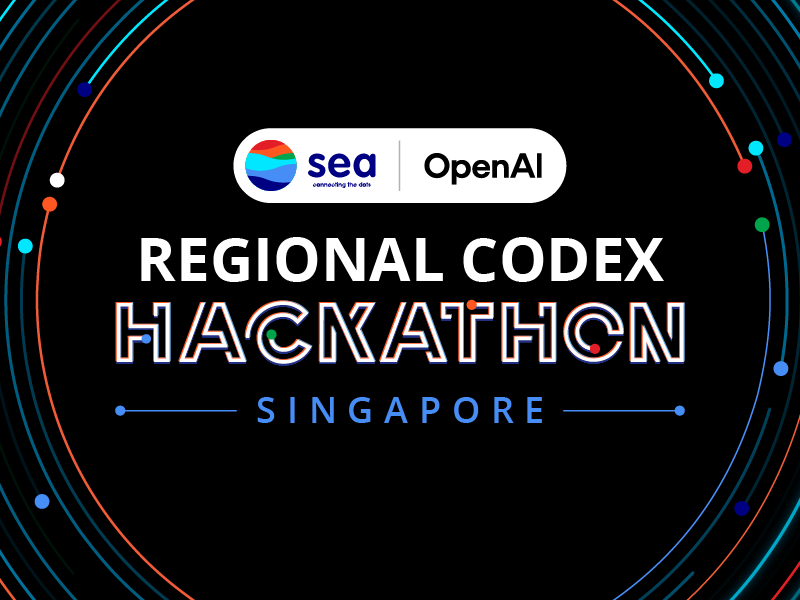 Sea and OpenAI Launch First Regional Codex Hackathon Series in Asia Pacific, Beginning in Singapore
