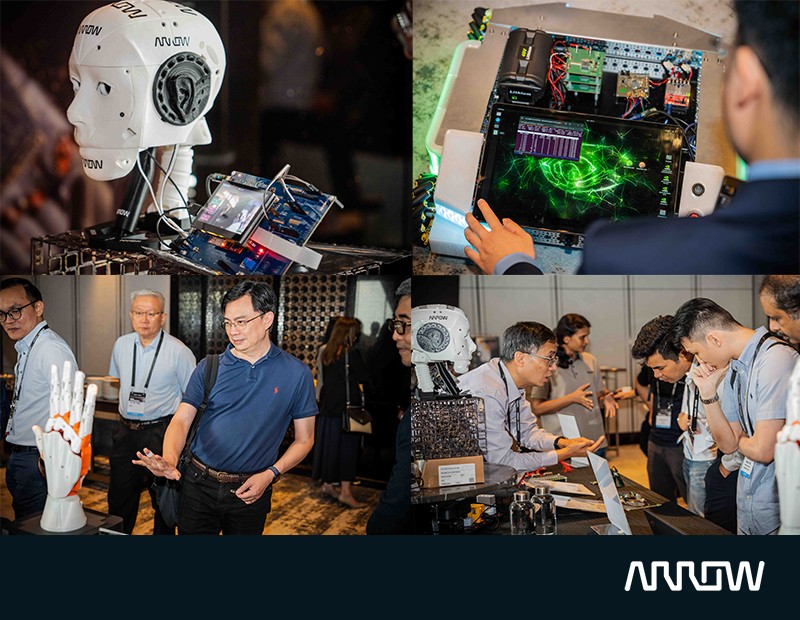 Arrow Electronics รับมือกับความต้องการหุ่นยนต์เคลื่อนที่อัตโนมัติที่เพิ่มขึ้นในเอเชียตะวันออกเฉียงใต้ด้วยโซลูชันระดับระบบ