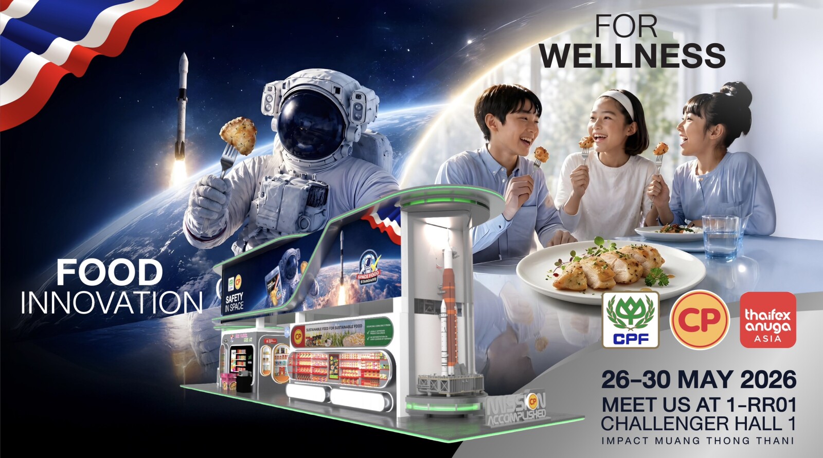 CPF Showcases Food Innovations at THAIFEX – Anuga Asia 2026, Bringing Thai Expertise to Consumers Worldwide
