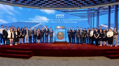 Official OTP Bank Gong Ceremony