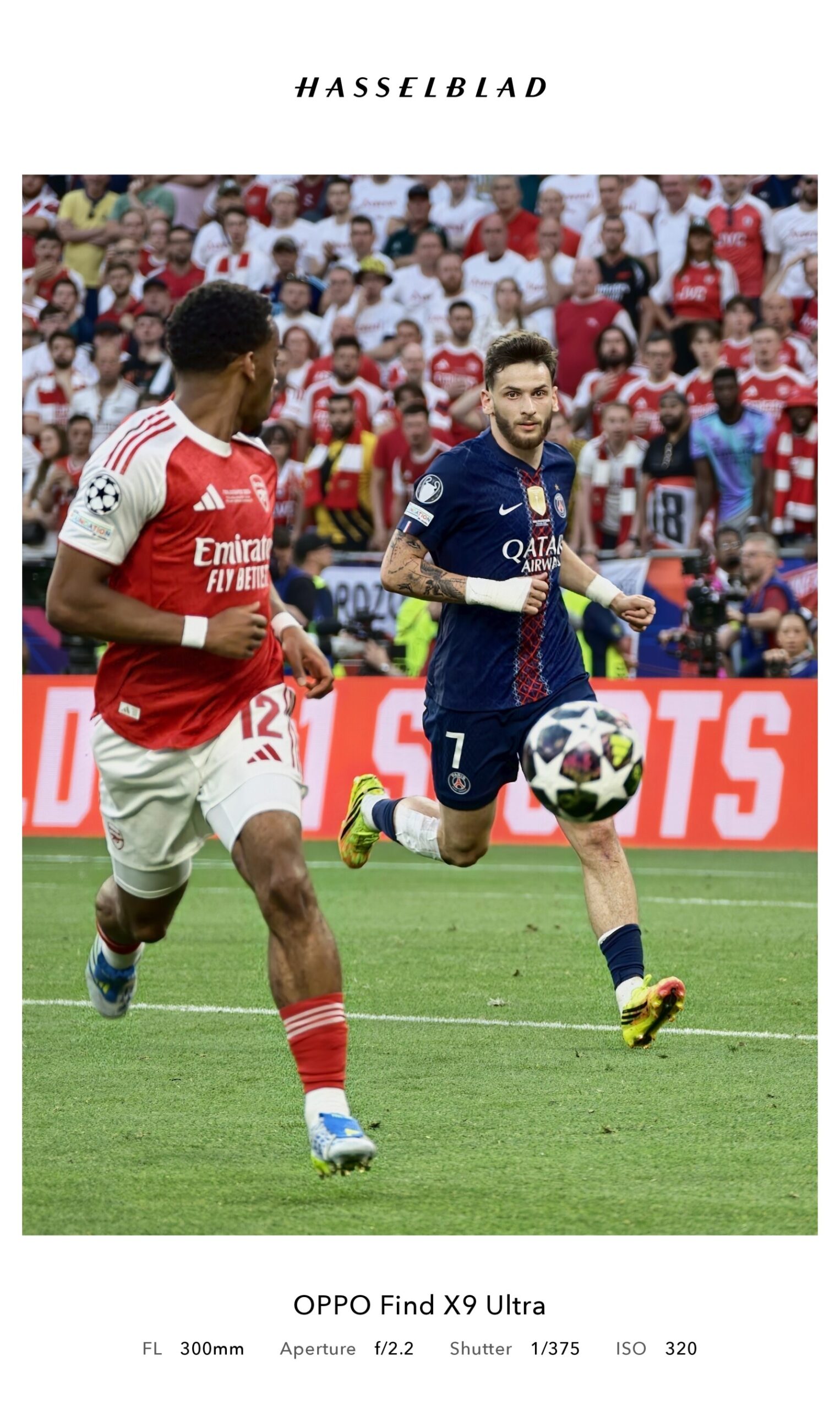 Legendary moments on the pitch shot on OPPO