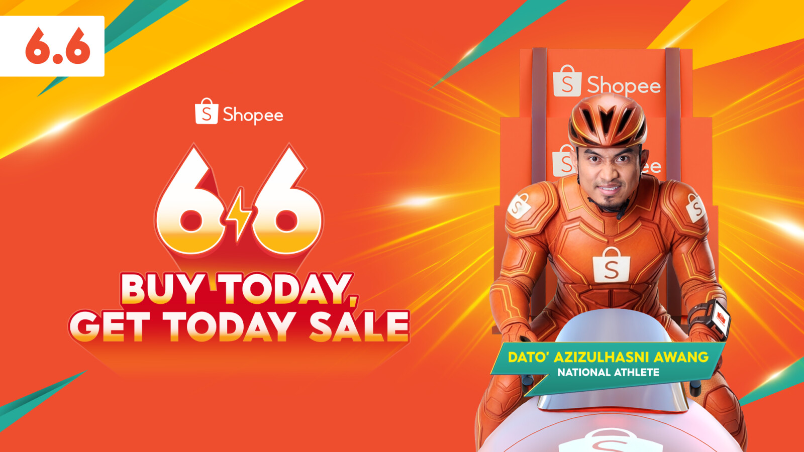 Shop Dato’ Azizul’s Trusted Workout Picks with Shopee’s Rocket-Speed Delivery