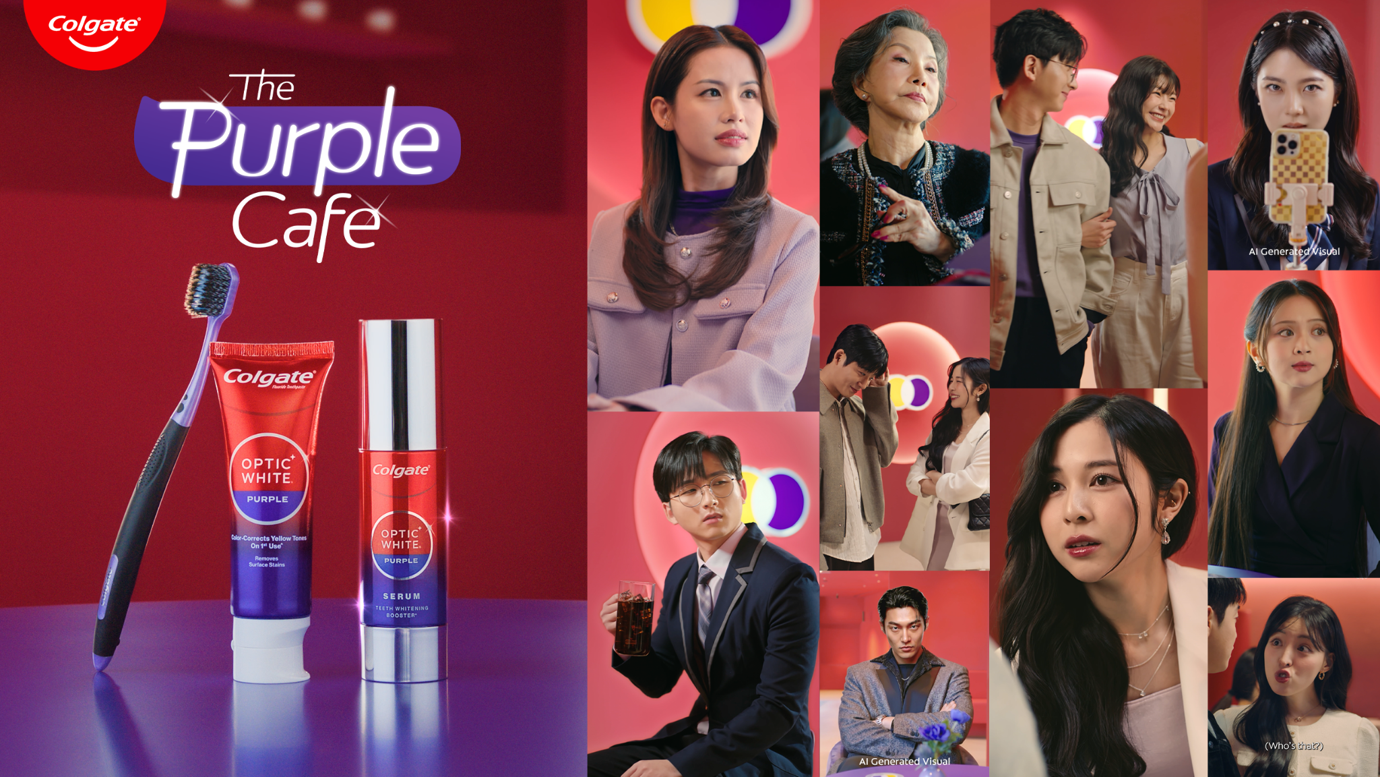 Colgate Optic White Purple Debuts ‘The Purple Cafe’ K-Drama Series