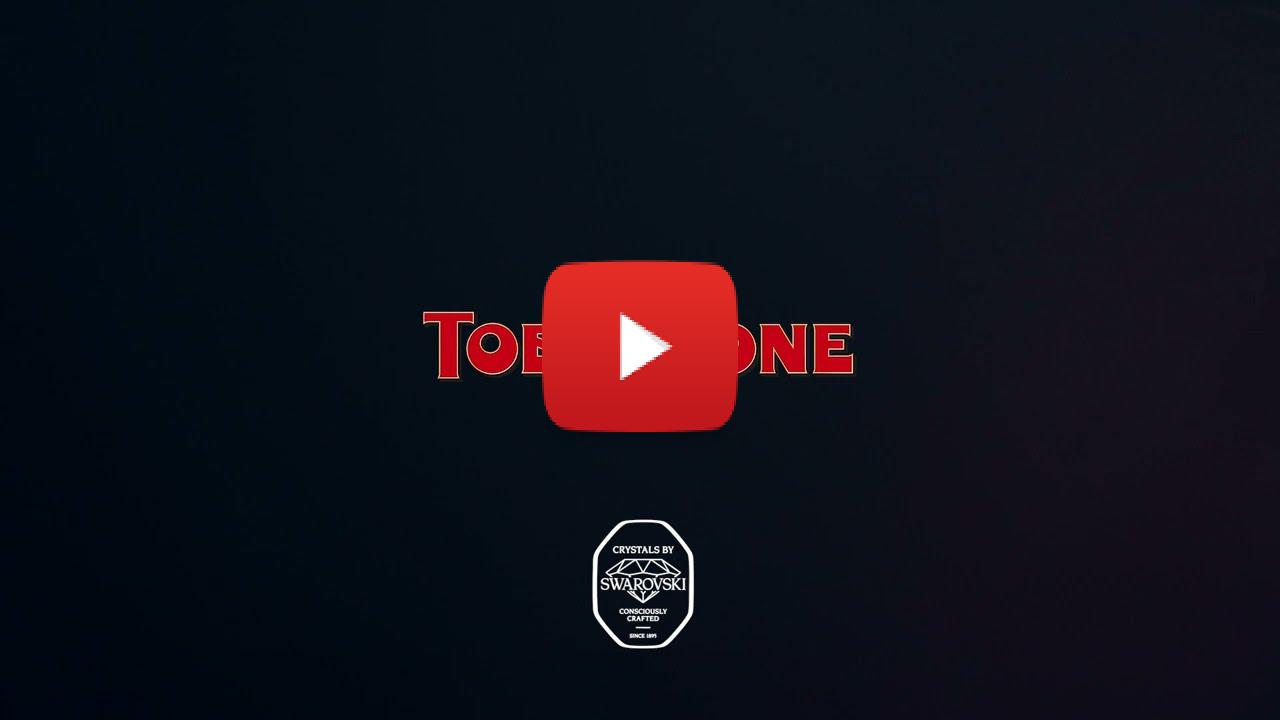 TOBLERONE推出”终极臻礼”： 施华洛世奇水晶打造的Toblerone水晶三角棒