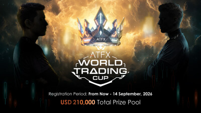 ATFX World Trading Cup offers traders worldwide the opportunity to compete for a USD 210,000 prize pool