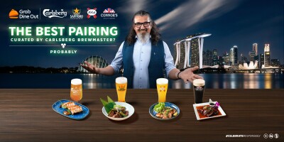 Carlsberg Asia partners with Grab to launch exclusive dine-out deals with beer pairings curated by Zoran Gojkovic, Carlsberg's Brewmaster.